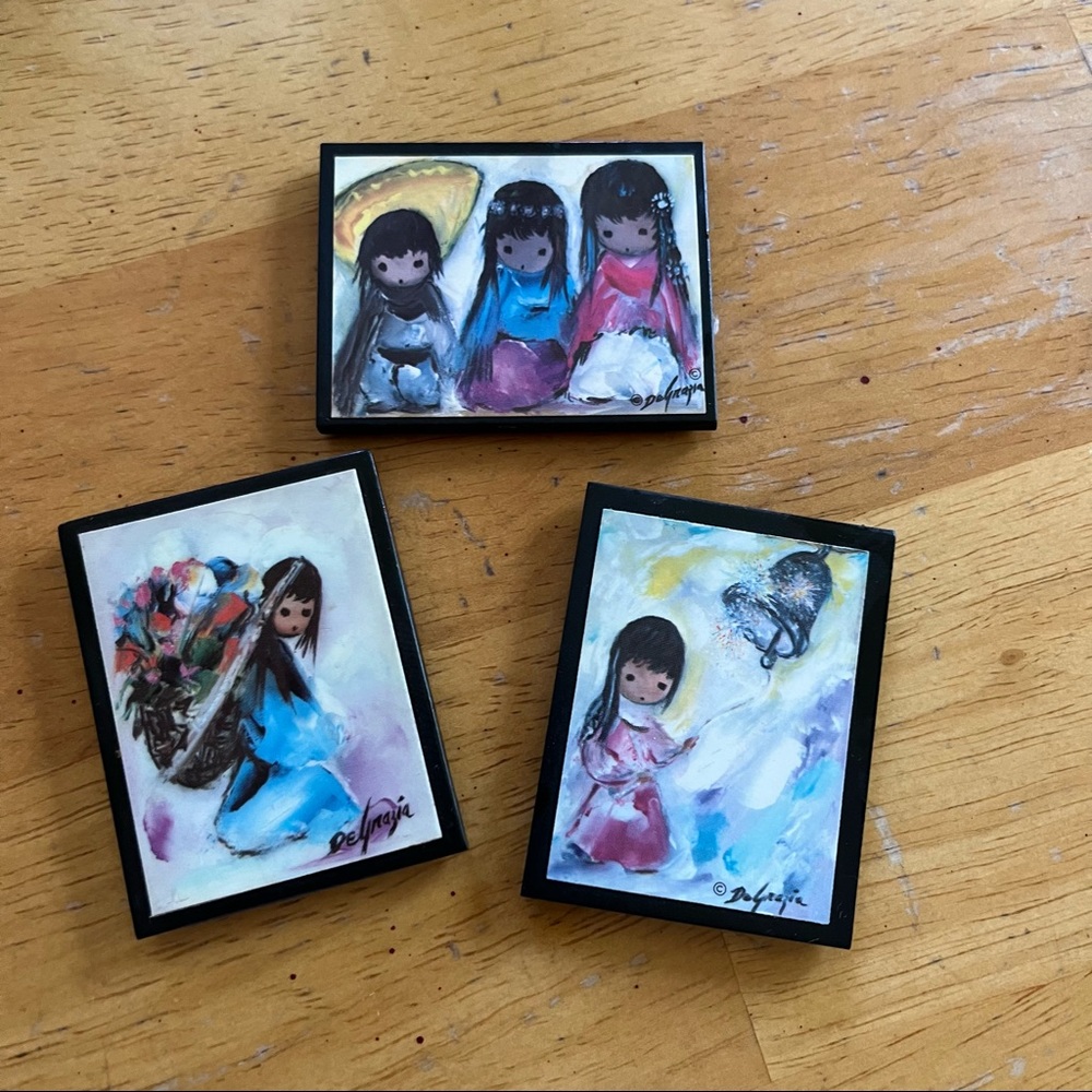3 Ted Degrazia Magnets